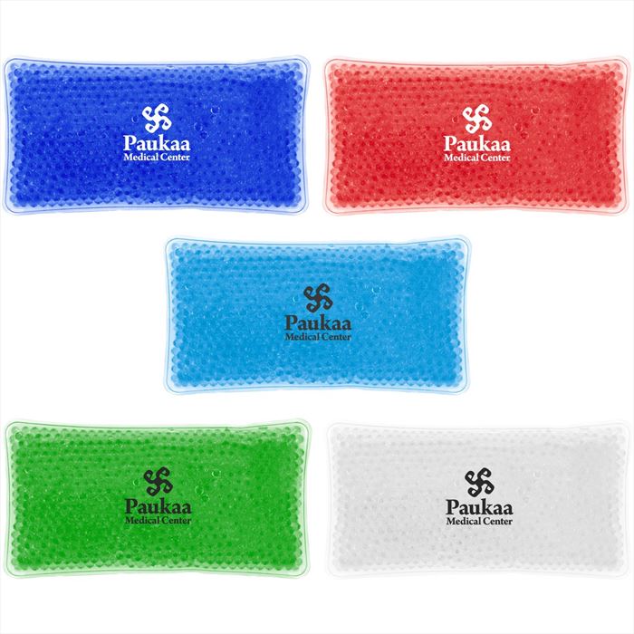JH9463 Rectangle Gel Beads Hot/Cold Pack With Custom Imprint